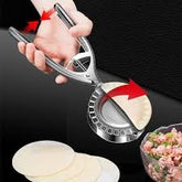 Kitchen Dumpling Mold – Stainless Steel Dumpling Press Tool for Home Baking